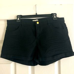 H&M High Waist Short Black Size 12